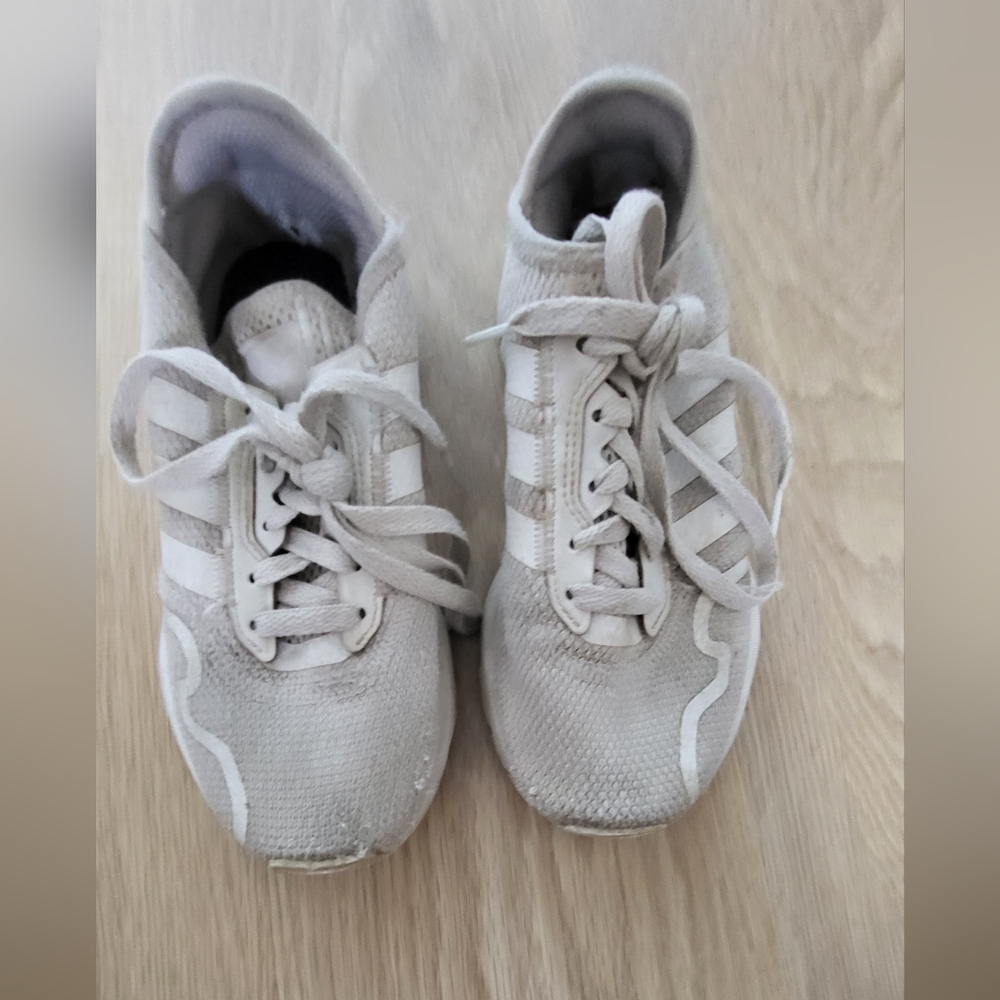 White adidas shoes